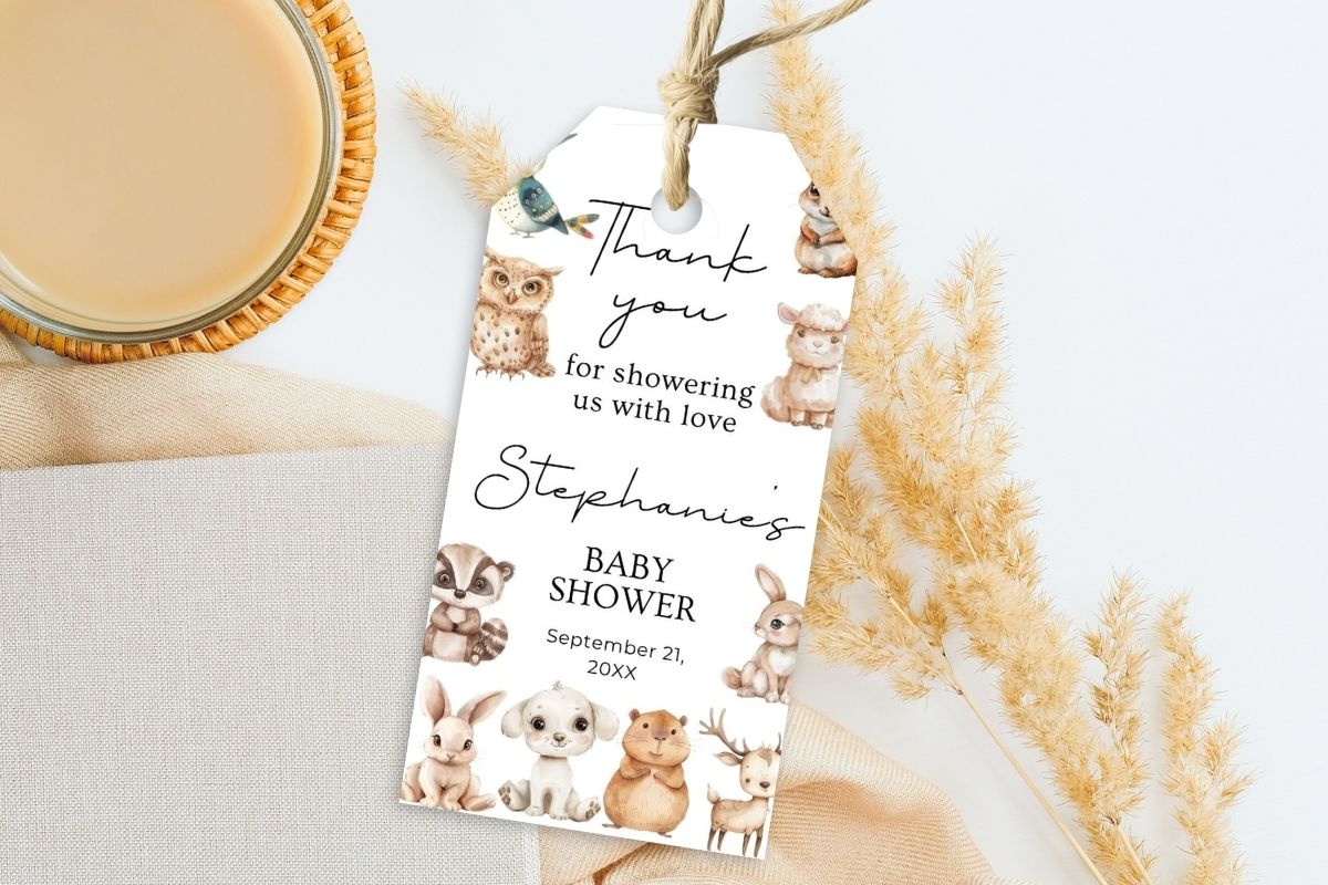 Printable Birthday Party Gift Tag 75