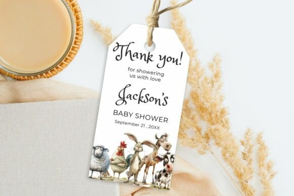 Printable Birthday Party Gift Tag 9