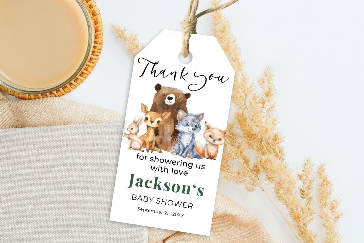 Printable Birthday Party Gift Tag 90