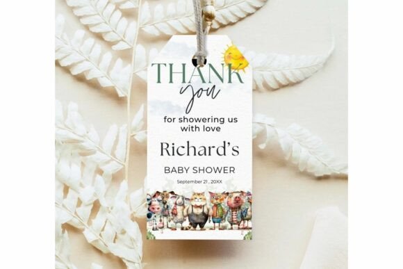 Printable Birthday Party Gift Tag 95