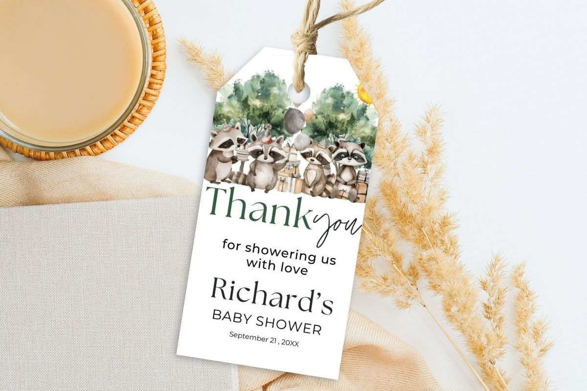 Printable Birthday Party Gift Tag 97
