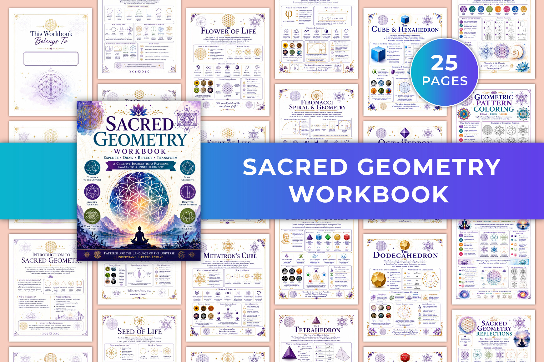 Sacred Geometry Workbook KDP Interiors