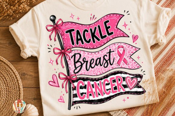 Tackle Cancer Shirt, Breast Cancer Png