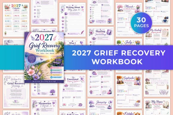 2027 Grief Recovery Workbook KDP