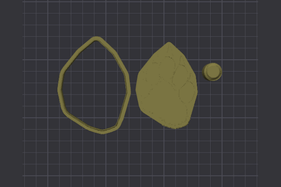 Bear Paw Print Cookie Cutter STL - 3D Printable Digital File - Image 2