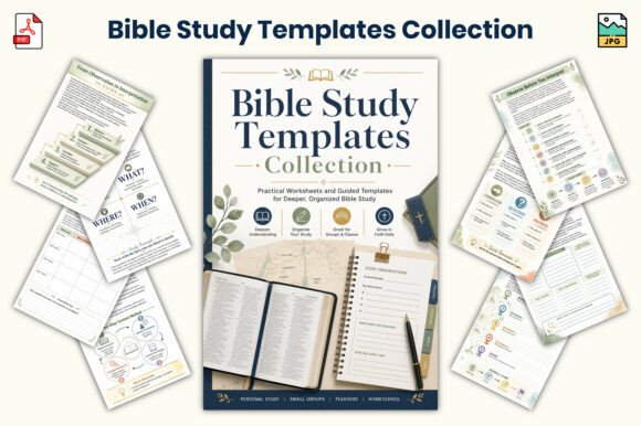 Bible Study Templates Collection