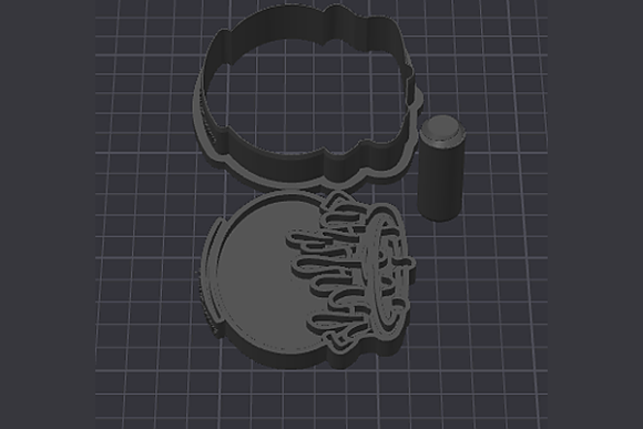 Cauldron Cookie Cutter STL Files - 3D Print Halloween Treats - Image 4