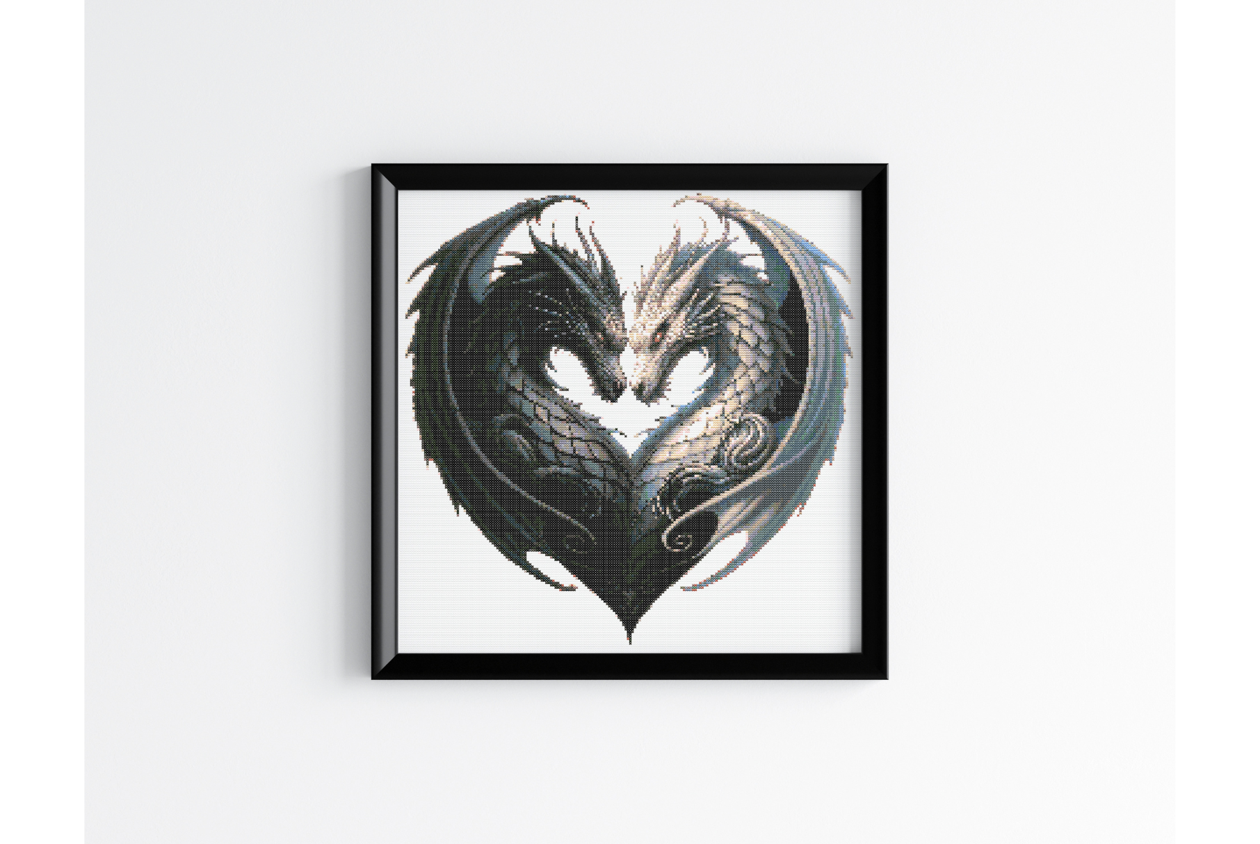 Celestial Dragon Cross Stitch Pattern