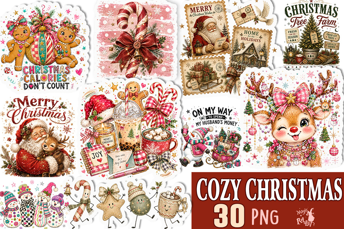 Cozy Christmas Sublimation Bundle