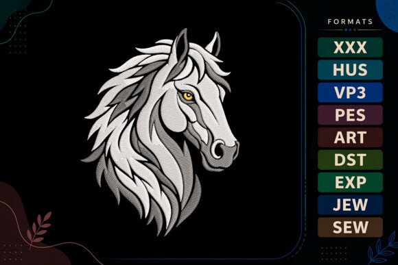 Elegant Horse Profile
