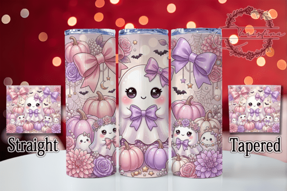 Kawaii Halloween Ghost Ceramic Art