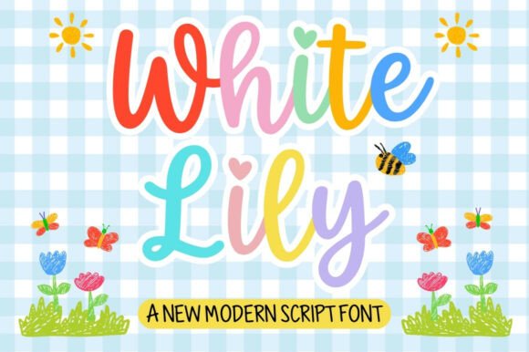 White Lily Font