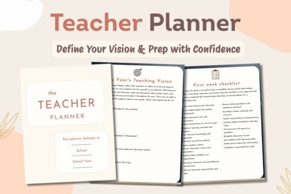 All-in-One Teacher Planner & Tracker