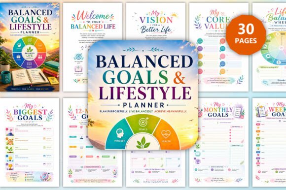 Balanced Goals & Lifestyle Planner