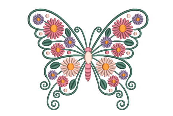 Floral Butterfly