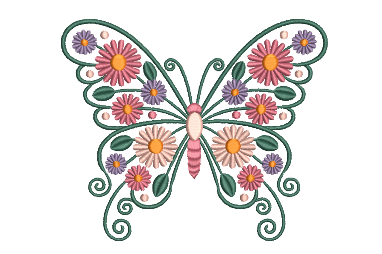 Floral Butterfly