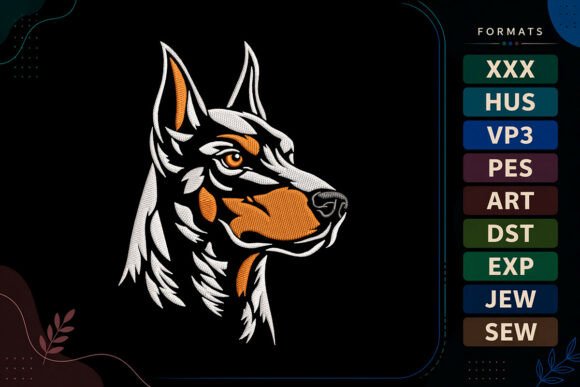 German Shepherd Head