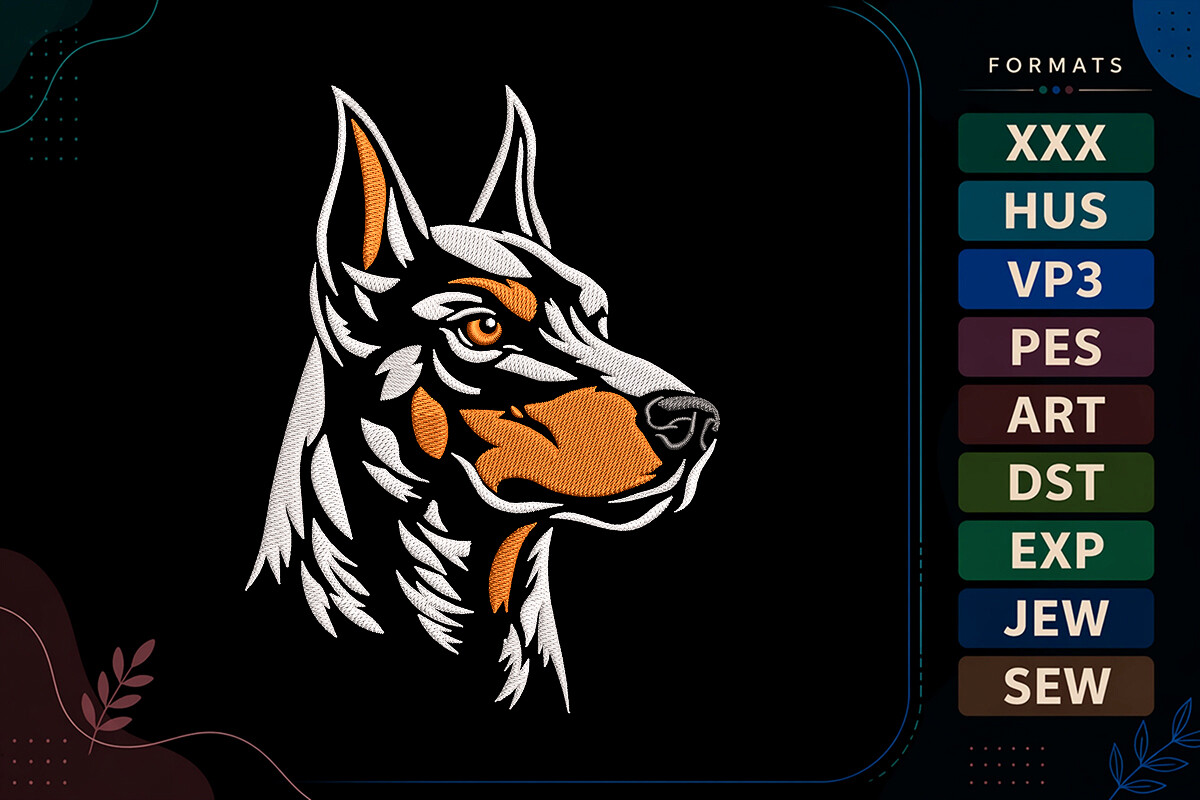 German Shepherd Head