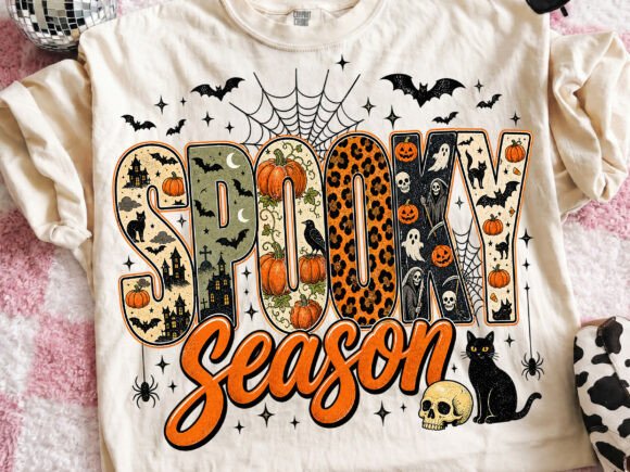 Halloween Spooky Season Png Graphic T-shirt Designs By daily.arts