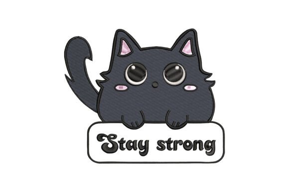 Stay Strong Cat