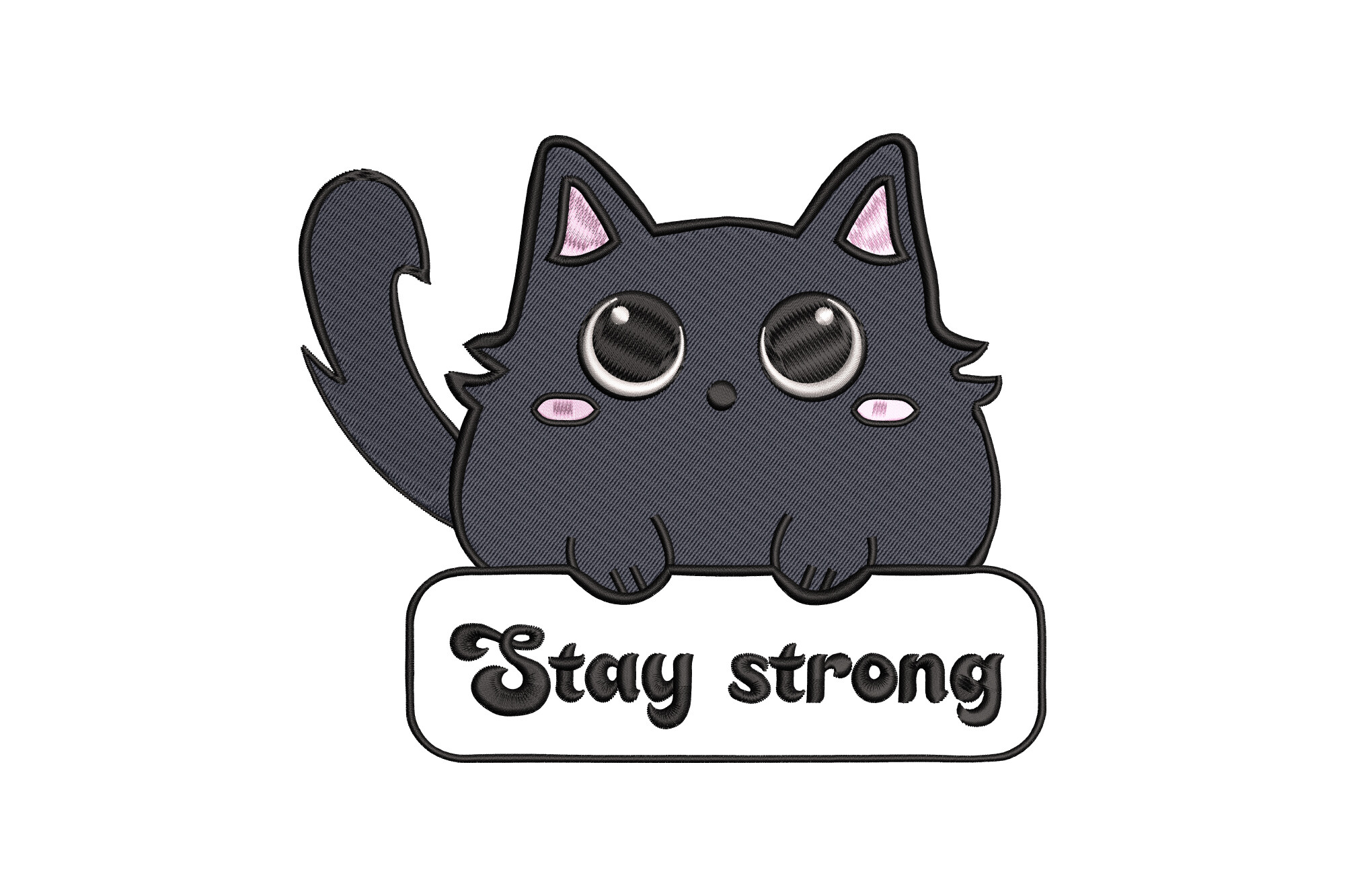 Stay Strong Cat