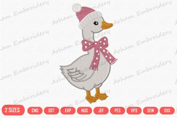 Winter Scarf Duck