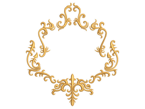 Classic Baroque Ornamental Frame