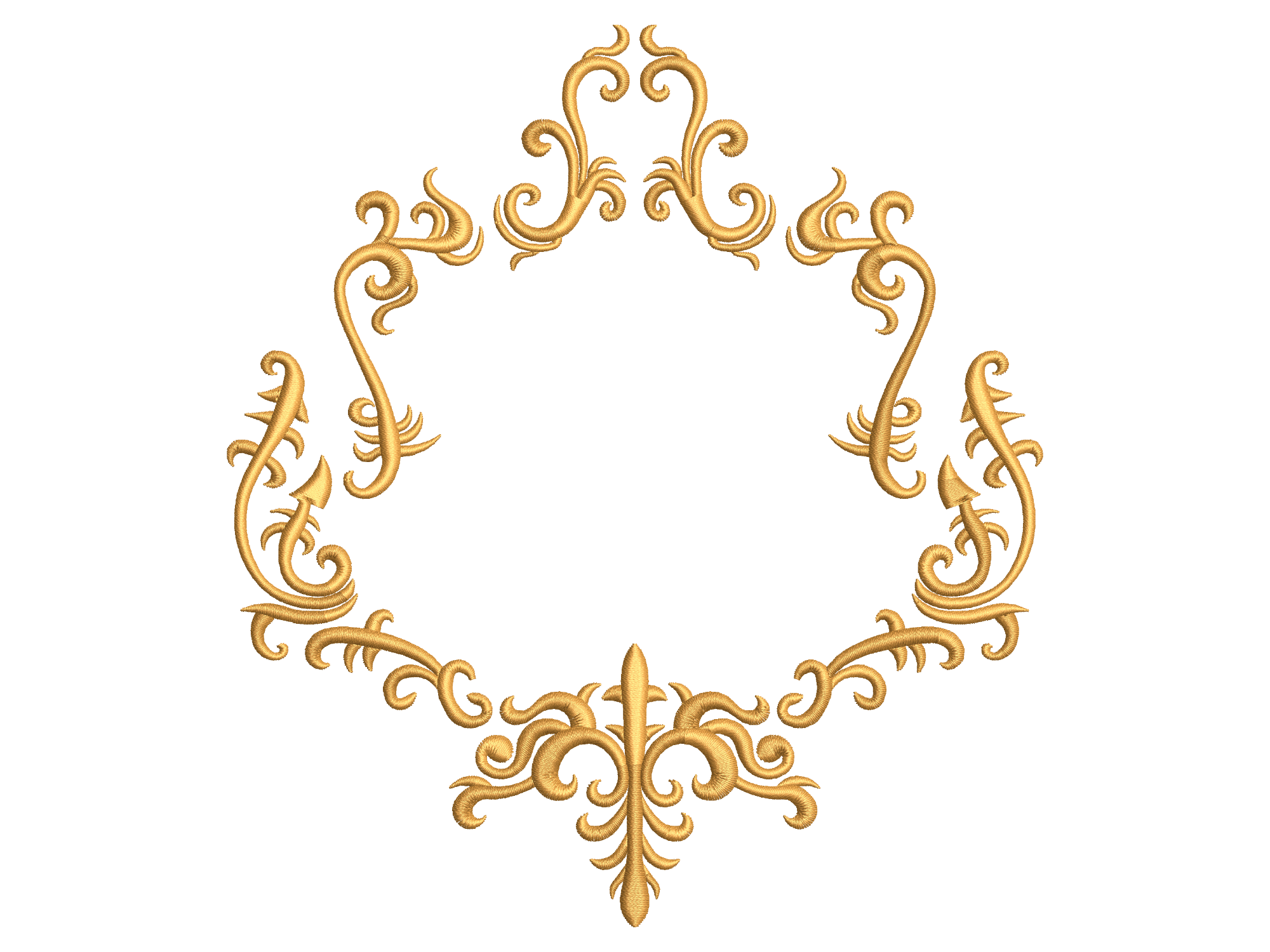 Classic Baroque Ornamental Frame