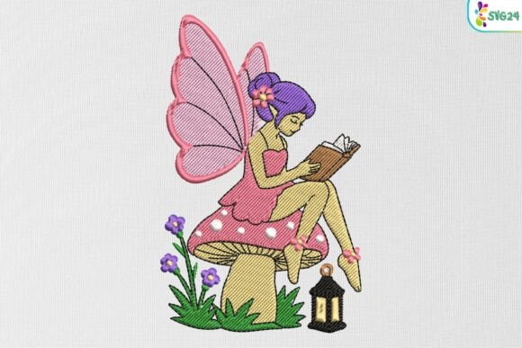 Cute Fairy Reading