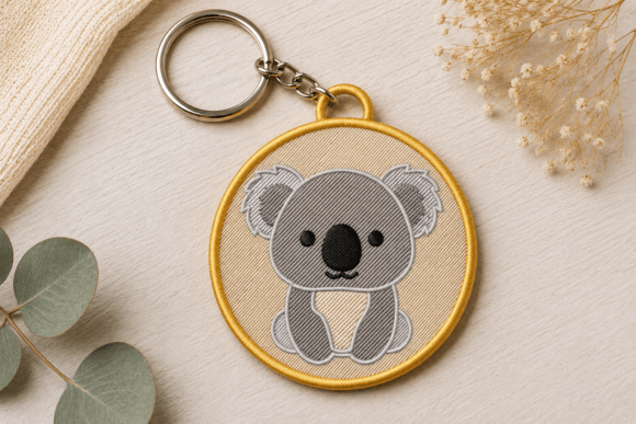 Cute Koala Keychain
