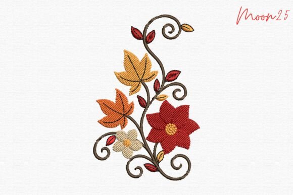 Fall Leaves Flower
