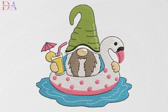 Flamingo Float Gnome