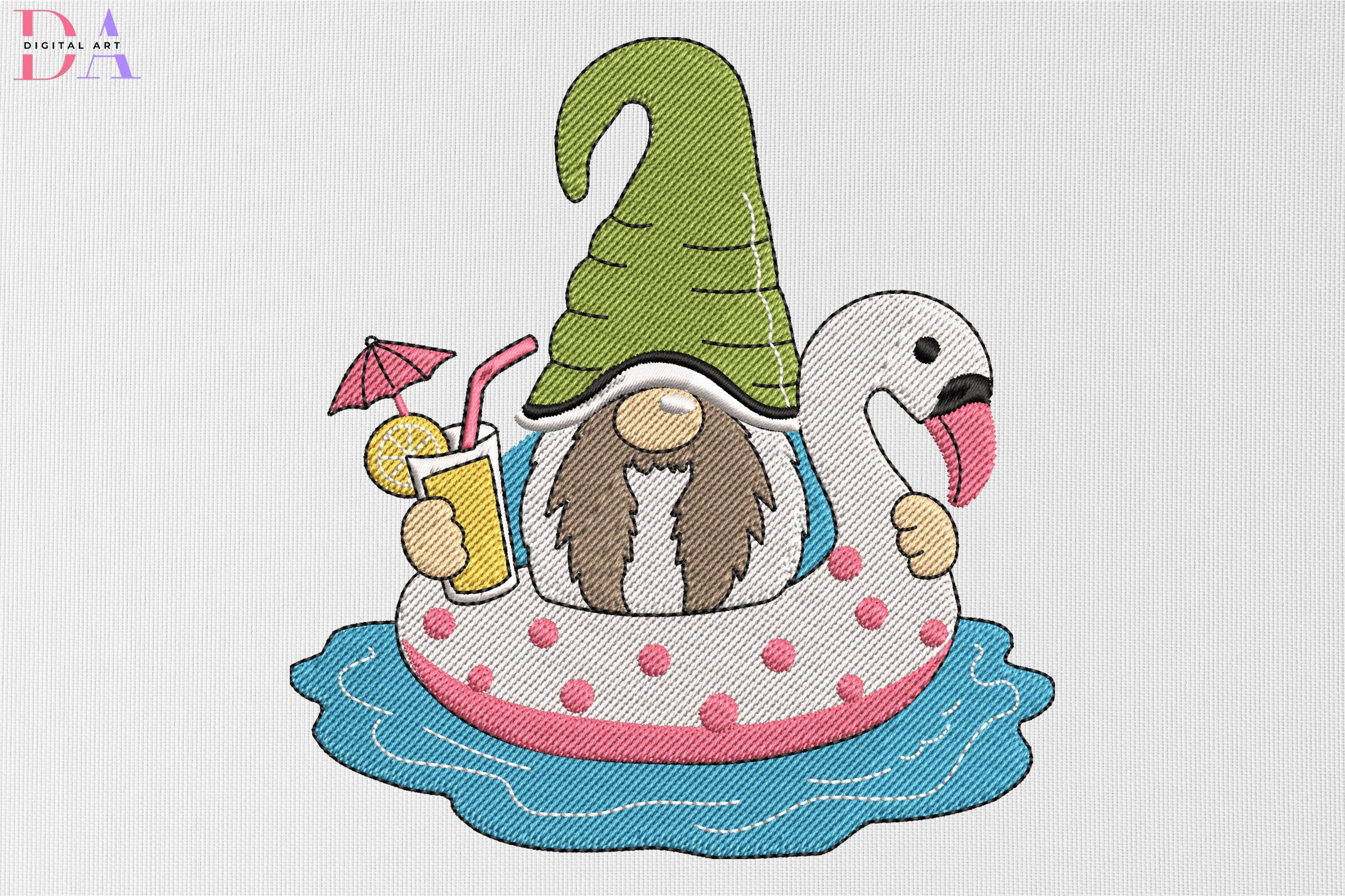 Flamingo Float Gnome