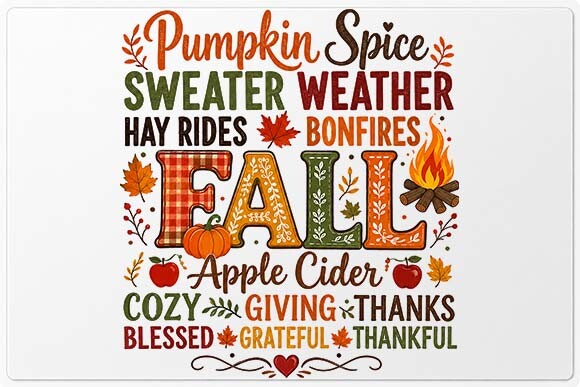 Pumpkin Spice Sweater Weather Fall PNG