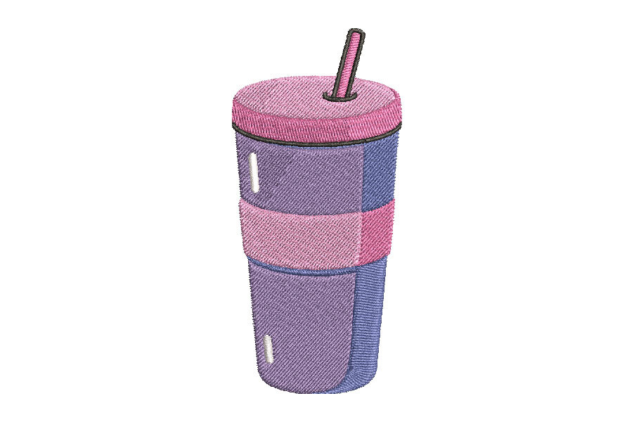 Tumbler Cup Machine Embroidery