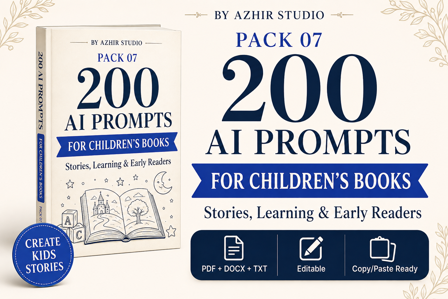200 AI Children's Book Prompts