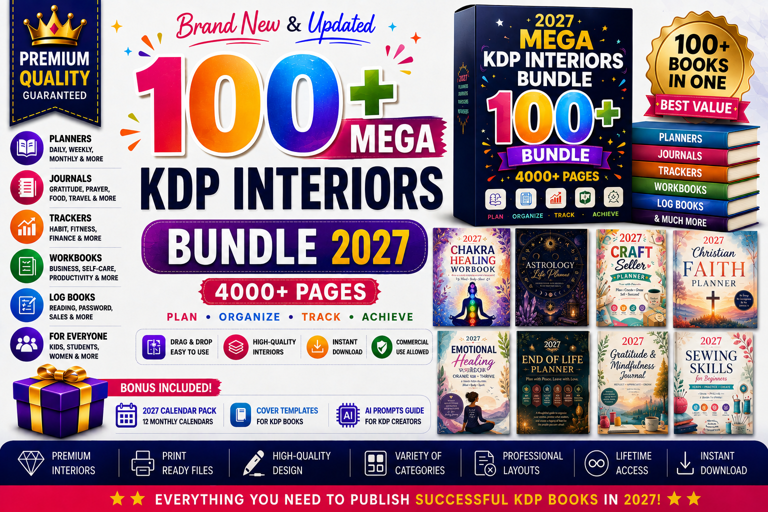 2027 Mega 100+ KDP Interiors Bundle