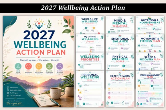 2027 Wellbeing Action Plan | Printable