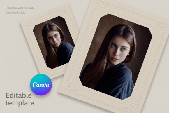 Aesthetic Photo Frame Instagram Post Graphics