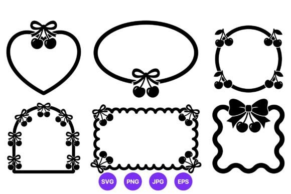 Cherry Bow Frame Collection