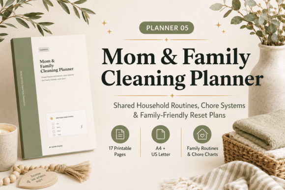 Family Cleaning & Chore Planner
