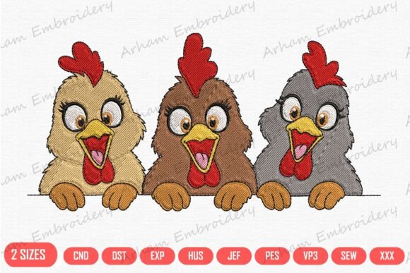 Funny Hen Trio