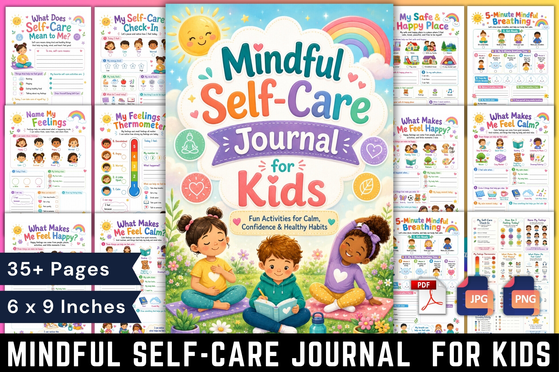 Mindful Self-Care Journal for Kids