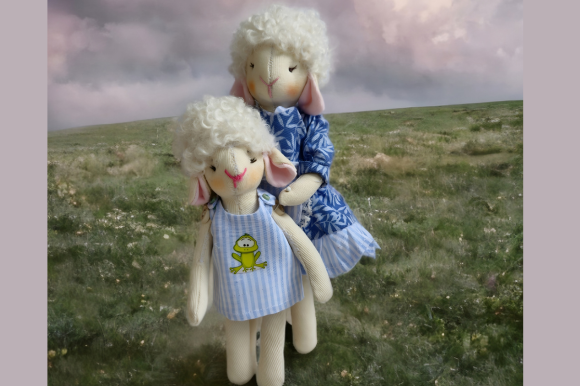 Sheep Mom & Lamb Sewing Pattern