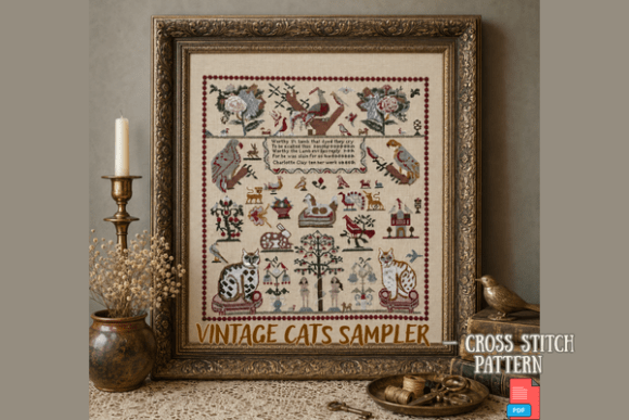 Worthy & True Cross Stitch Pattern