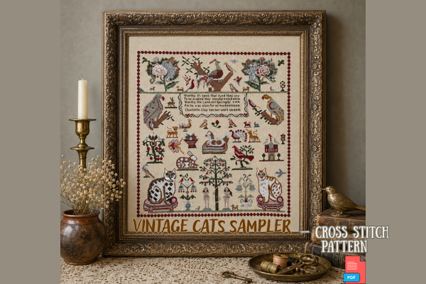 Worthy & True Cross Stitch Pattern