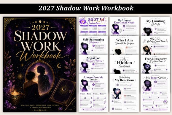 2027 Shadow Work Workbook | Printable