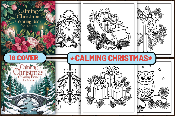 74 Calming Christmas Coloring Pages