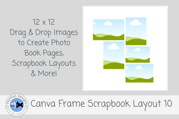 Canva Frame Scrapbook Layout 10