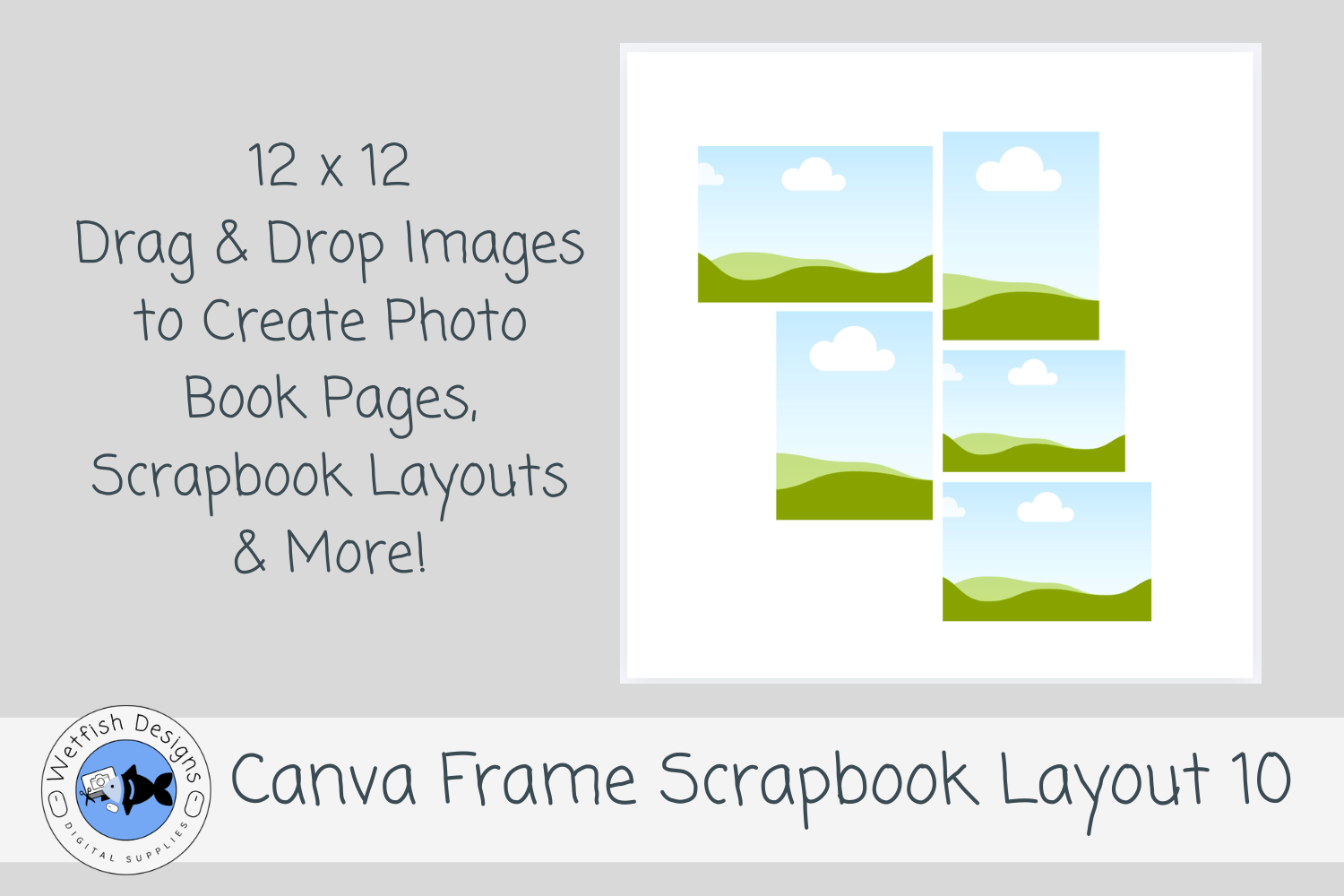 Canva Frame Scrapbook Layout 10